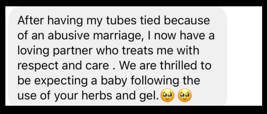 Uterus/Ovaries/Tubal Repair Capsules or Herbs