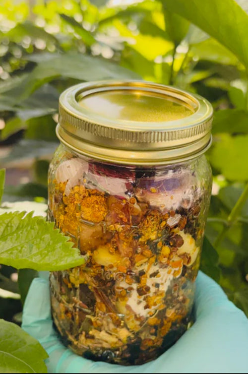 Alkaline-Herbalbased Cancer and Disease Remission Jar