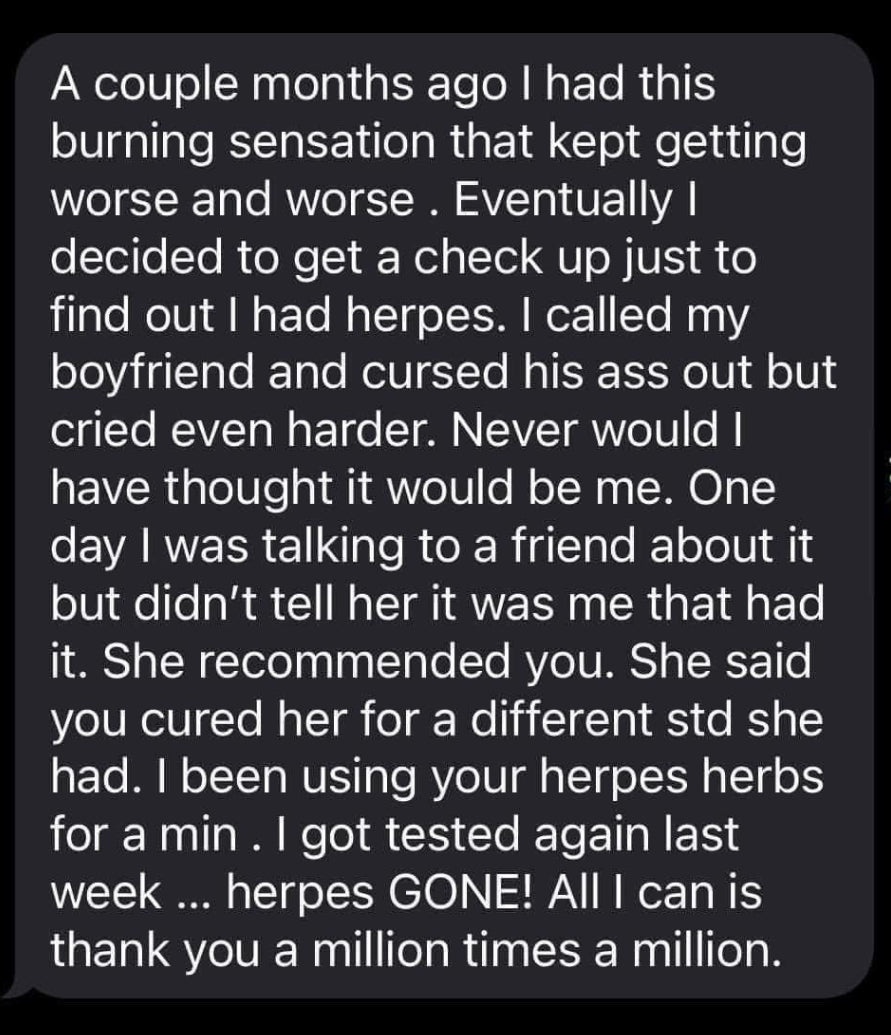 (Herpes) HSV1-2 / HPV / AIDS / SYPHILIS- Natural Herbs