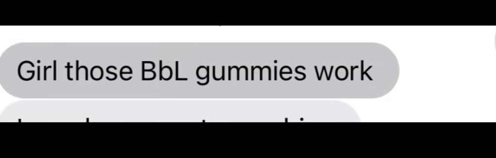 BBL Gummies (plant-based)